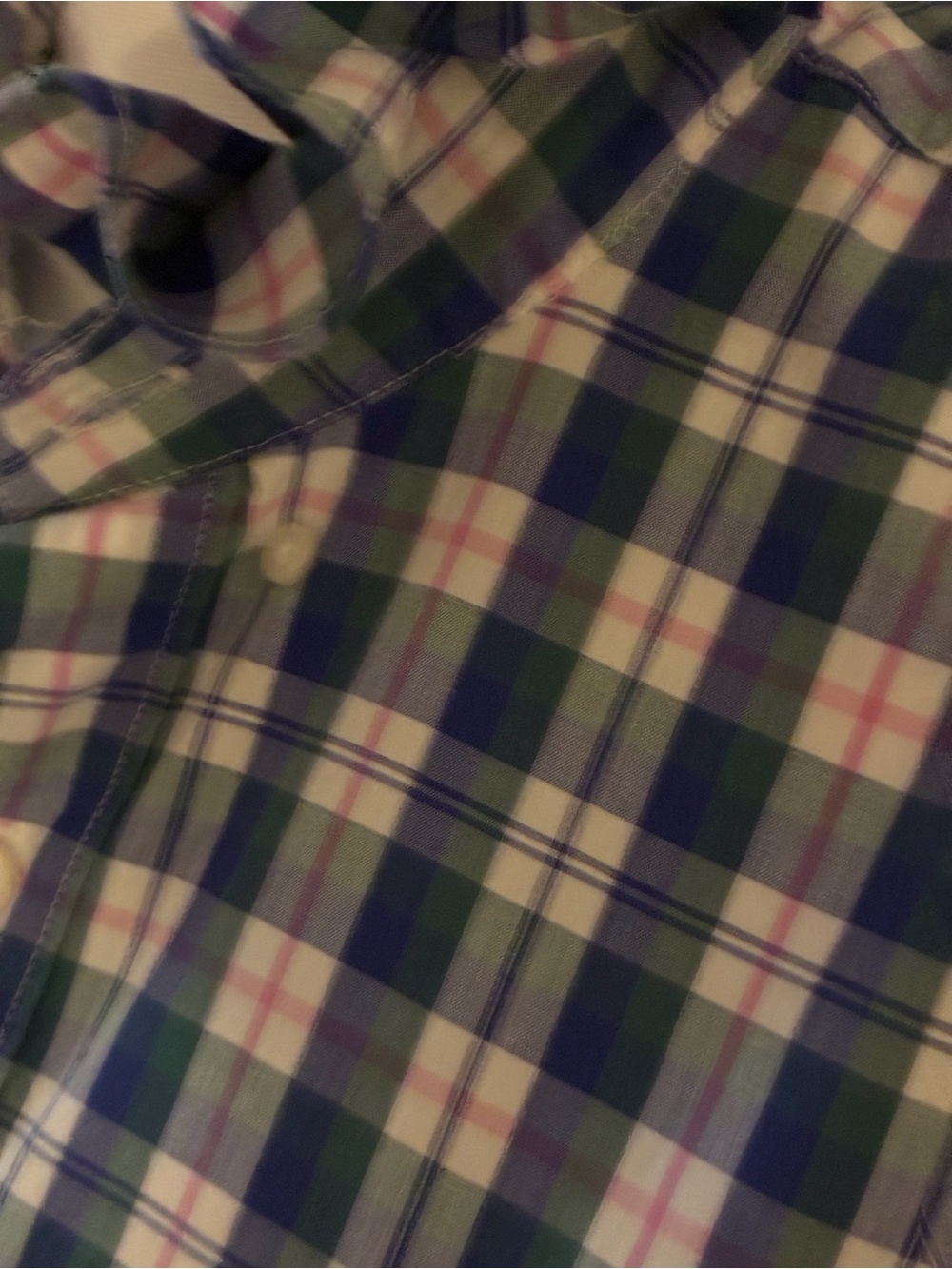 Up cycled J. Crew ruffled collar Girly shirt - Picture 5 of 5